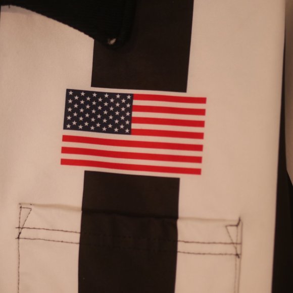 Smitty Performance MESH Long Sleeve Size Medium Made in USA US Logo Pocket - Picture 5 of 10